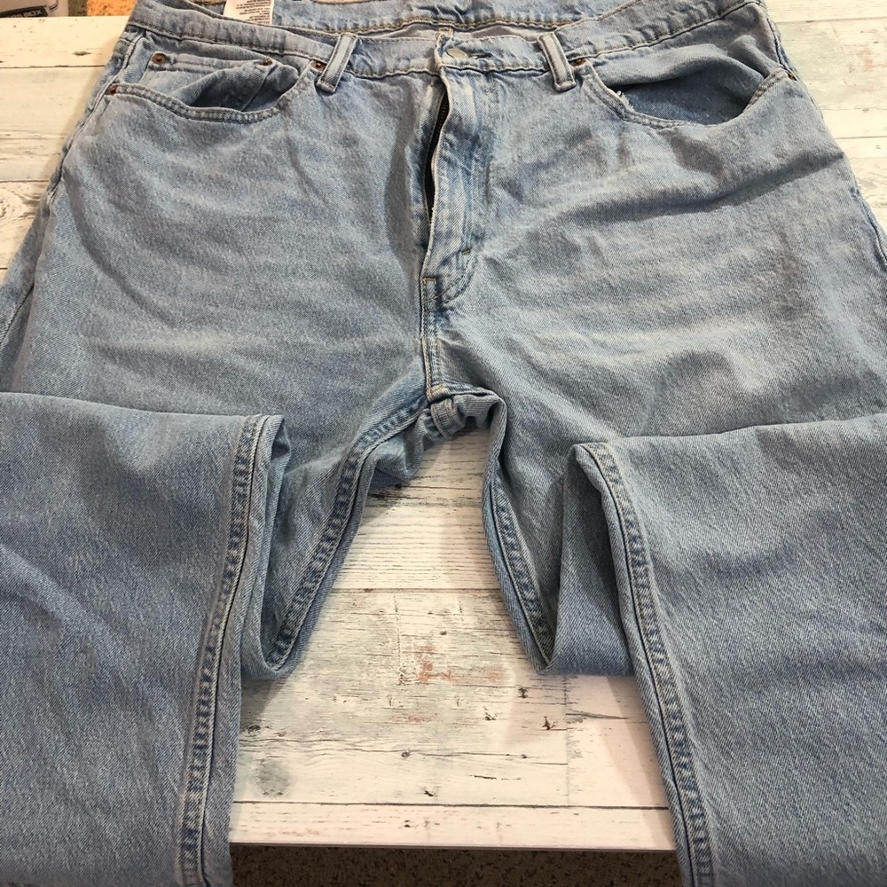 Levi's 559 Relaxed Blue Jeans Classic Comfort 38x30 - Picture 3 of 5